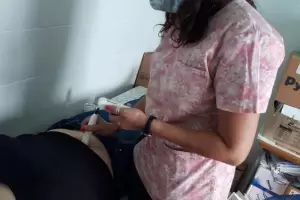 Pobladores de la localidad de Palo Blanco recibieron atencin sanitaria