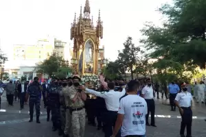 Con la Solemne Procesin, culminaron las festividades en honor a la Virgen del Valle