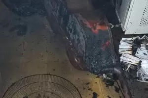 Se produjo un incendio en el Conservatorio Mario Zambonini