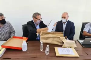 EC SAPEM realiz apertura de sobres para obra energtica en Faralln Negro