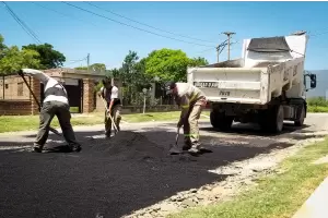 Inici el plan de bacheo en Valle Viejo