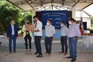 Entrega de netbooks en Pacln