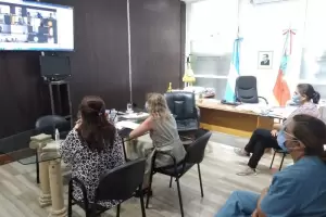 La ministra Palladino se reuni con los jefes de reas Programticas