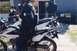Ingres a robar en un local, se activ la alarma y lo detuvieron