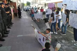 Familiares de Chanampa, Gordillo y Pachao marcharon reclamando justicia