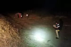 Dos muertos en un tremendo vuelco en la Ruta 60