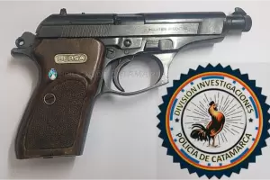 Tras un registro domiciliario secuestran un arma de fuego