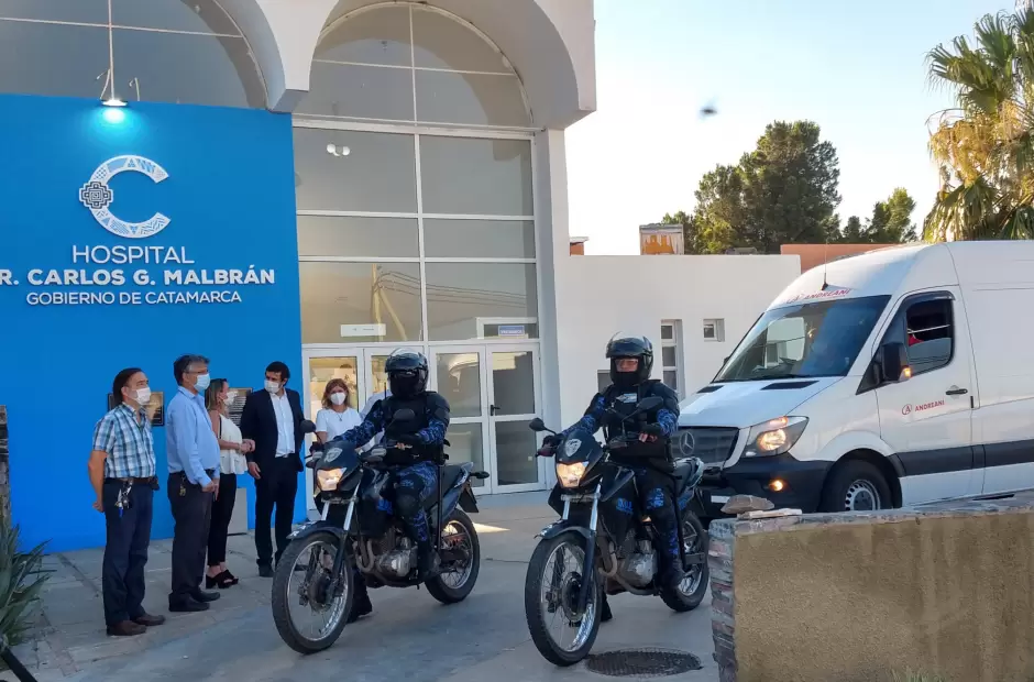 Llegada de la vacuna al Malbrn.