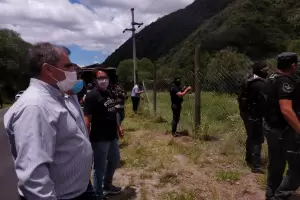 Medio Ambiente y fuerzas de seguridad intervinieron en las usurpaciones que est�n a la vera del r�o El Tala