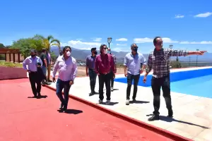 El ministro de Turismo visit Tinogasta