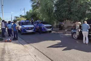Apual a su hermano, se dio a la fuga y fue detenido
