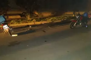 Triple choque en el norte de la Capital