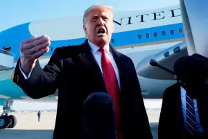 Donald Trump dijo que el impeachment en su contra es absolutamente ridculo