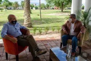 El gobernador recibi a Flavio Fama