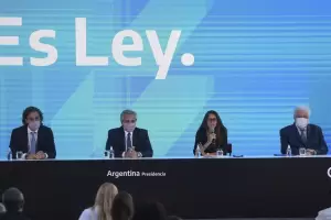 Alberto Fernndez promulg la ley del aborto: "Cumpl mi palabra"