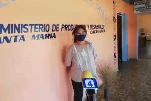 En Santa Mara, Agronoma de Zona entrega frutas y verduras gratis a las instituciones