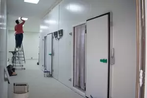 Finaliz la obra de una sala de almacenamiento y refrigeracin de vacunas