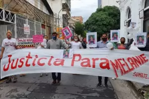 Hoy marcharn pidiendo justicia por Melanie Carrazana