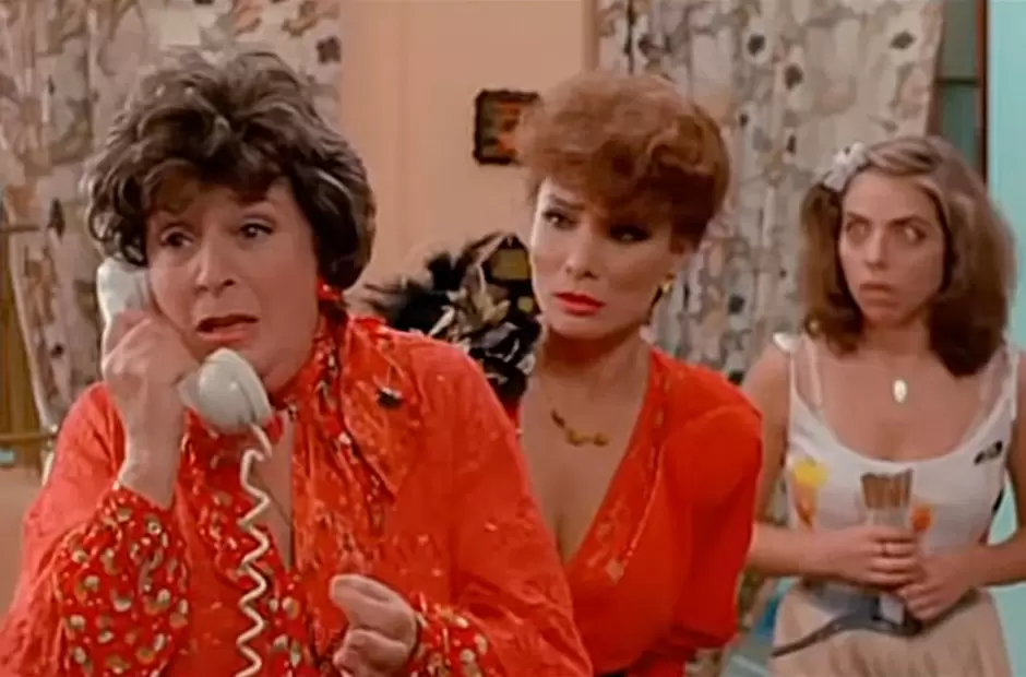 China Zorrilla, junto a Betiana Blum