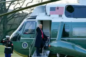 Donald Trump se despidi de la Casa Blanca: "Volveremos de alguna manera"