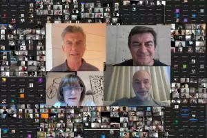 Macri: "Me piden que volvamos a poner al pa�s en el camino del respeto a las instituciones"