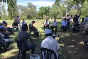 Tobas se reuni con productores de membrillo