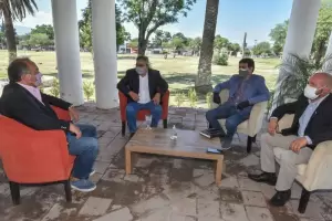 Jalil recibi a legisladores para dialogar sobre obras en el Este