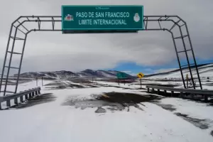 Paso de San Francisco cerrado este martes por mal clima