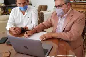 Jalil firm convenio con ENOHSA para obras por ms de $1.500 millones