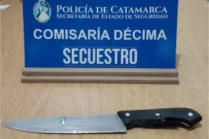 Zona sur: lo detuvieron por amenazar a su novia con un arma blanca