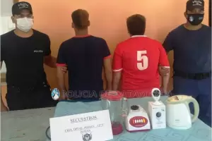 Demoran a tres j�venes por un robo en Pom�n