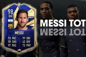 Finalmente Messi fue incluido en el "Equipo del Ao" del FIFA 21