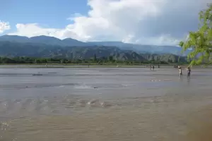 Precaucin en Ruta Nacional 40 por crecida de ros en Santa Mara