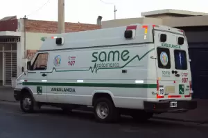 Un adolescente y un nio cayeron de una moto en movimiento, en zona sur