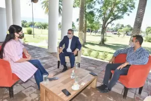 Jalil recibi a la Jefa Regional de Anses Noroeste