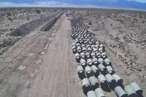 Avanza la obra de entubamiento del Ro Guanchin