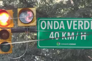 Pusieron en funcionamiento la Onda Verde en Avda. Juan Pablo Vera