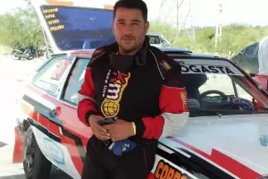 Fernando Martnez compiti en el Rally Mster de San Luis