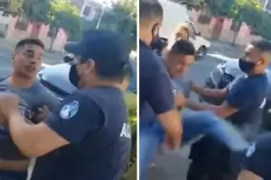 En una fiesta clandestina, un gendarme se enfrent con oficiales de la Polica