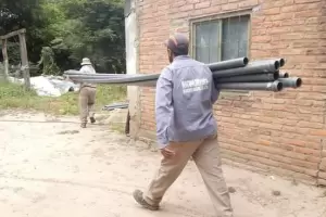 Mejoras en la red de agua potable en Los Altos