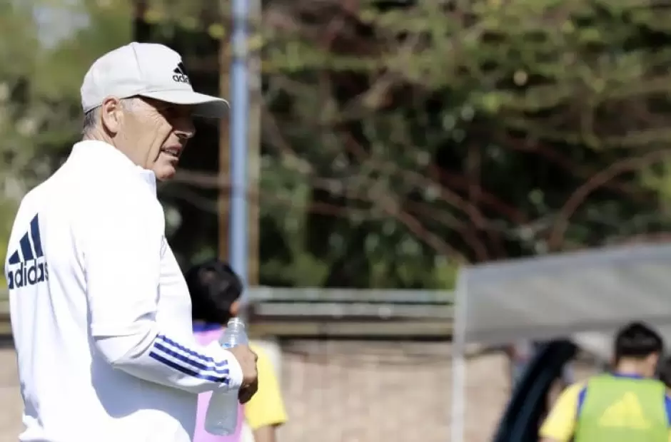 Entrenamiento de Boca.