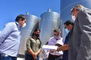 El ministro Sarqus recorri el Parque Industrial de Tinogasta