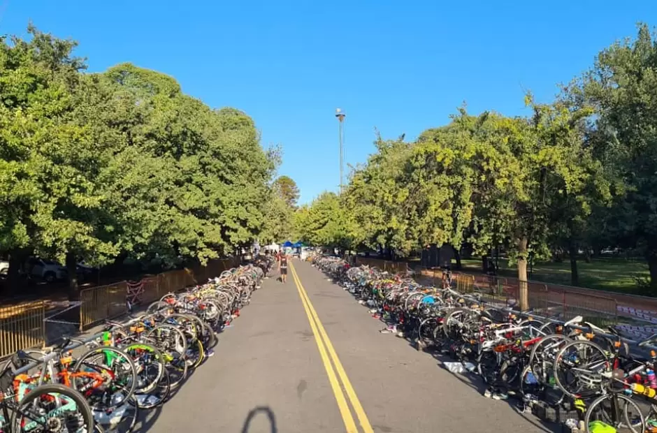 Parque Cerrado de Bicicletas.
