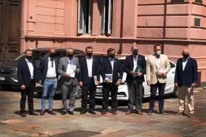 Arranc la reunin entre Alberto Fernndez y la Mesa de Enlace