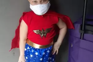 Nicole Funes regres a la provincia tras un ao de tratamiento en el Garrahan