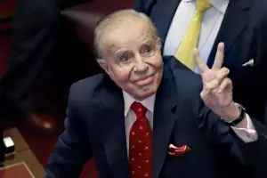 Muri el expresidente Carlos Menem
