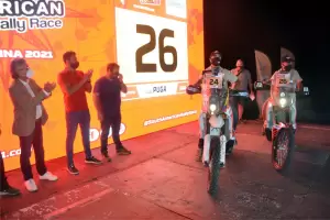 El ministro Maubecn particip en La Rioja del lanzamiento del South American Rally Race