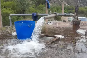 Recuperan caudales de agua para Beln