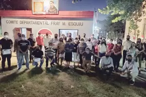 Asumieron las nuevas autoridades de la UCR Fray Mamerto Esqui