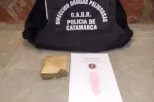 Tras una persecucin, detienen a un joven y secuestran casi medio kilo de marihuana